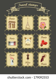 Paris stamps