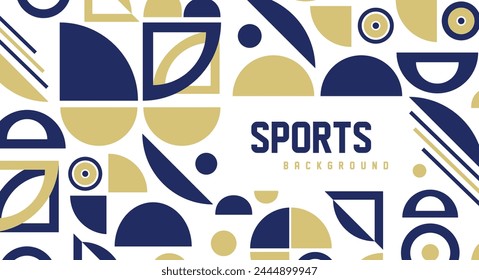 Paris theme background design. geometric abstract banner design, sports, championship