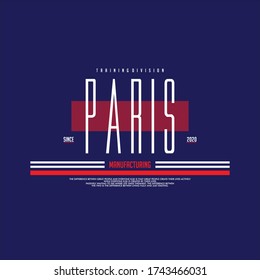 paris training division manufacturing  vintage fashion