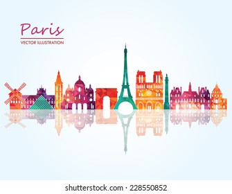 Paris. Vector illustration