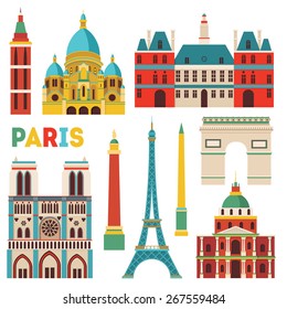 Paris. Vector illustration