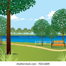 park background