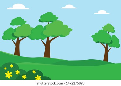 The park background for design.