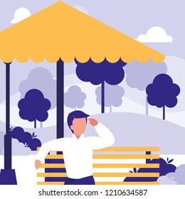 Park bench design