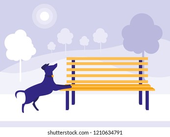 Park bench design