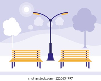 Park bench design