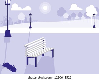 Park bench design