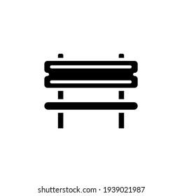 Park Bench icon in vector. Logotype