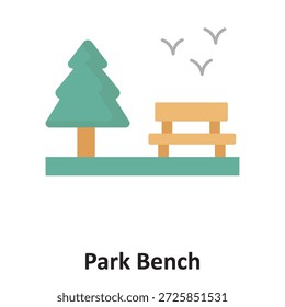 Ícone Park Bench Vetor que pode facilmente modificar ou editar

