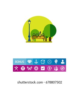 Park Flat Icon