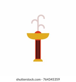 park fountain clear vector