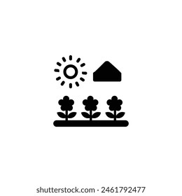 Park icon. Park leisure and outdoor activity symbols. Solid icon collection.
Vector Formats.
