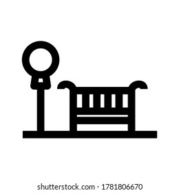 park icon or logo isolated sign symbol vector illustration - high quality black style vector icons

