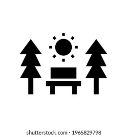 park icon or logo isolated sign symbol vector illustration - high quality black style vector icons
