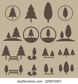 Park Icon Set