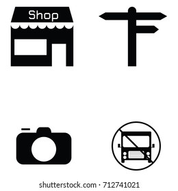 park icon set