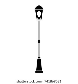 park lantern isolated icon