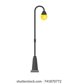 park lantern isolated icon