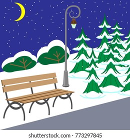 Park in the night