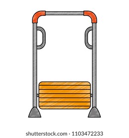 park playground bars icon