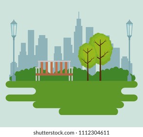park scene outdoor icons