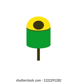  park trash vector illustration flat style