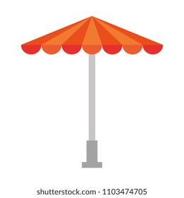 park umbrella open icon