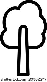 park vector illustration isolated on a transparent background. stroke vector icons for concept or web graphics.