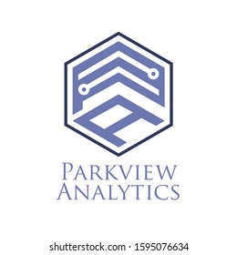 Park veiw analytics. Business logo