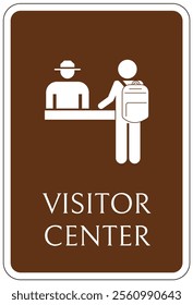 Park warning sign and labels