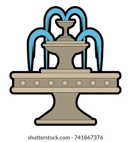 park water fountain icon