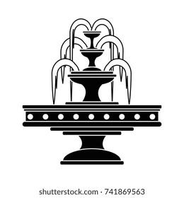 park water fountain icon
