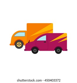 Parked Trucks