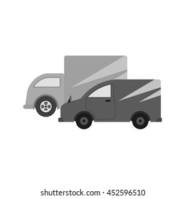 Parked Trucks