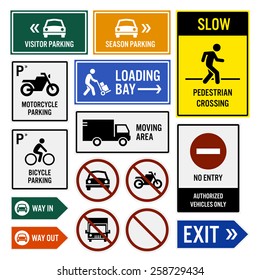 Parking Area Compound Signboards