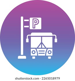 Parking Area vector icon. Can be used for printing, mobile and web applications.