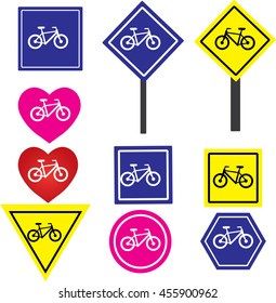 Parking Bicycle Parking Space Sign