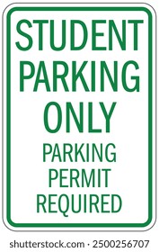 Estacionamiento con permiso de solo señalización