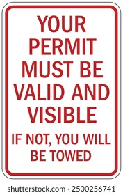 Estacionamiento con permiso de solo señalización