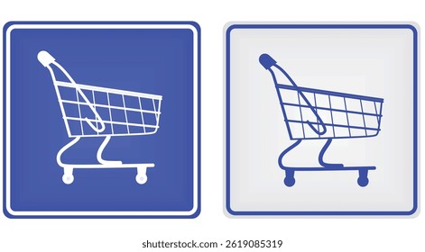 Parking for customers. vector illustration