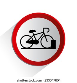 Parking design over white background, vector illustration.