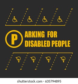 parking for disabled people