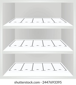 Parking garage lot. vector illustration