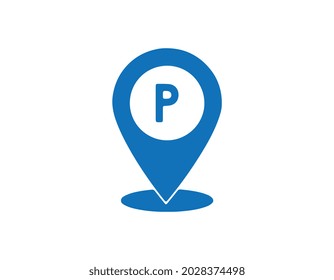 diseño gráfico de estacionamiento, ilustración vectorial