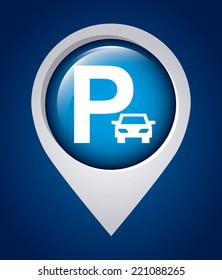 Parking Grafikdesign, Vektorgrafik