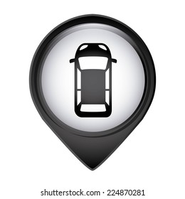parking graphic design , vector illustration