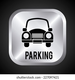 parking graphic design , vector illustration
