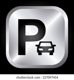 parking graphic design , vector illustration