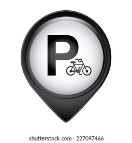 parking graphic design , vector illustration