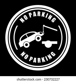 parking graphic design , vector illustration